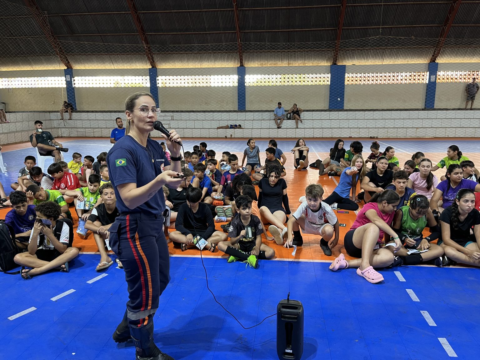 SAMU orienta jovens sobre primeiros socorros e segurança nas vias